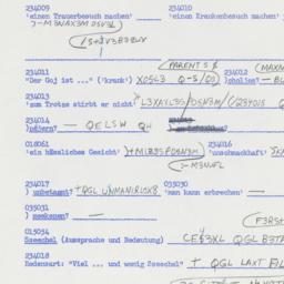 Western questionnaire, answ...