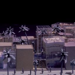 Model, exterior view.