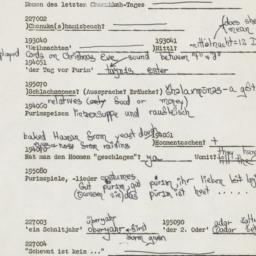 Western questionnaire, answ...