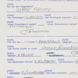 Western questionnaire, answ...