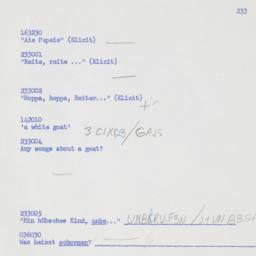 Western questionnaire, answ...