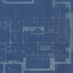 Working drawing #1: Foundat...