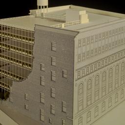 Model, aerial view.