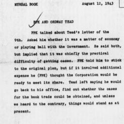 Memorandum from Frederick P...