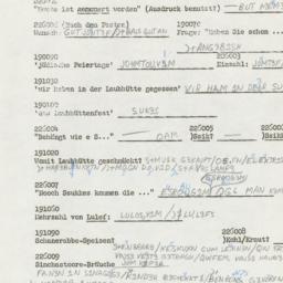 Western questionnaire, answ...