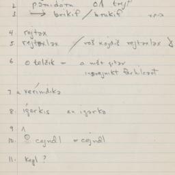 Eastern questionnaire, blue...