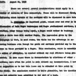 Memorandum from Felix E. Mo...