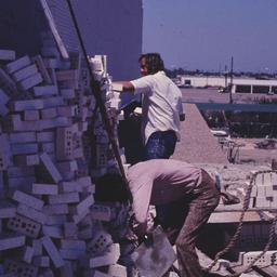 Construction view, exterior...