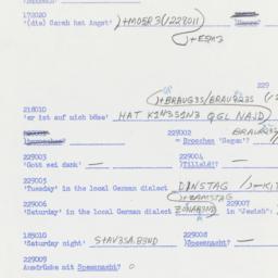 Western questionnaire, answ...