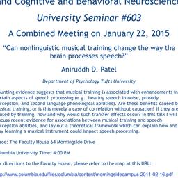 Announcements, 2015-01-22. ...