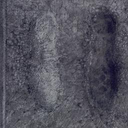 Drawing of footprints.