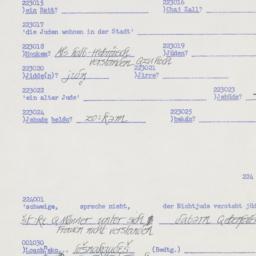 Western questionnaire, answ...