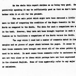 Memorandum from A.J. Jaffe ...