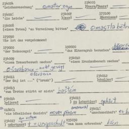 Western questionnaire, answ...
