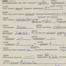 Western questionnaire, answ...