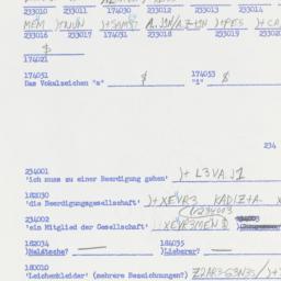 Western questionnaire, answ...