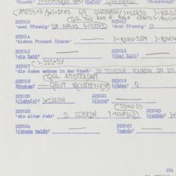 Western questionnaire, answ...