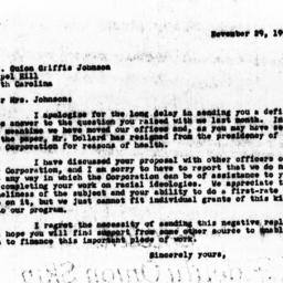 Letter from Florence Anders...