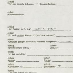 Western questionnaire, answ...