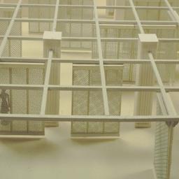 Model, aerial view.