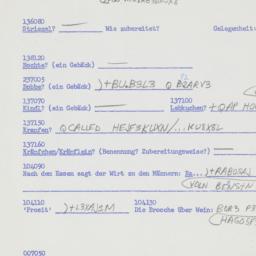Western questionnaire, answ...