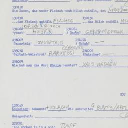 Western questionnaire, answ...