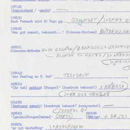 Western questionnaire, answ...