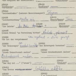 Western questionnaire, answ...