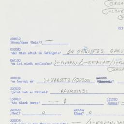 Western questionnaire, answ...
