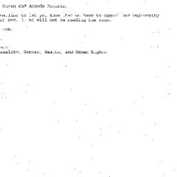 Correspondence, 2001-12-03....