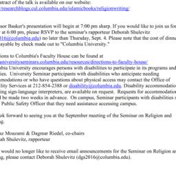 Announcements, 2013-09-09. ...