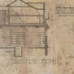 Transverse section, cabinet...
