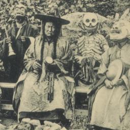 Group of Lamas, Darjeeling