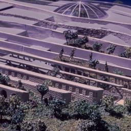 Model, aerial view.