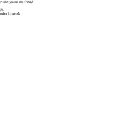 Announcements, 2013-04-19. ...