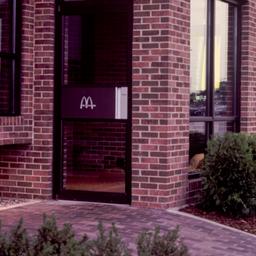 Exterior view, detail of en...
