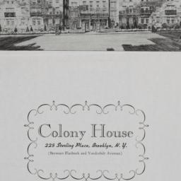 Colony House, 225 Sterling ...