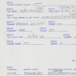 Western questionnaire, answ...