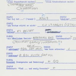 Western questionnaire, answ...