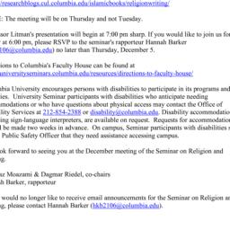 Announcements, 2013-12-12. ...