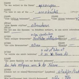 Western questionnaire, answ...
