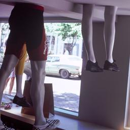 Interior view, showroom wit...