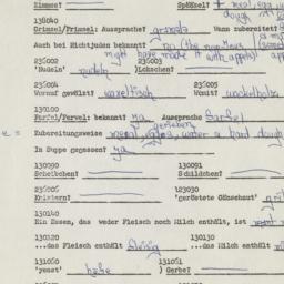Western questionnaire, answ...