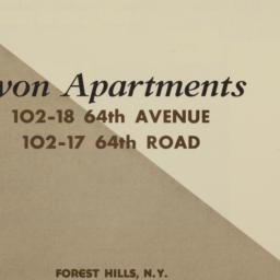 Avon Apartments, 102-18 64 ...