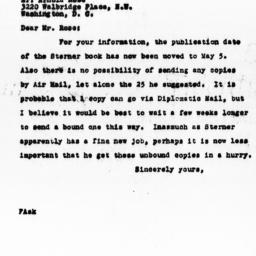 Letter from Florence Anders...