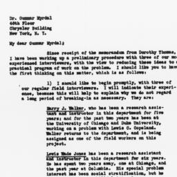 Letter from Charles S. John...