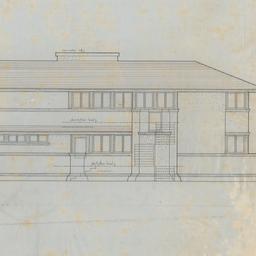 Working drawing #4: South e...