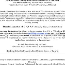 Announcements, 2014-12-04. ...