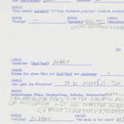 Western questionnaire, answ...