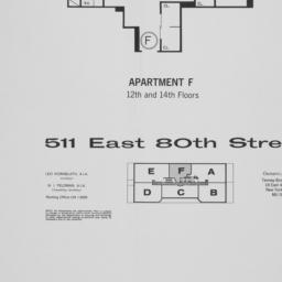 511 E. 80 Street, F: 12-14